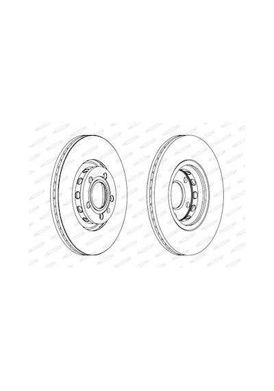 Vw Passat B5 Ön Fren Diski 1.6 102 Hp 288 Mm 2001-2005 Ferodo