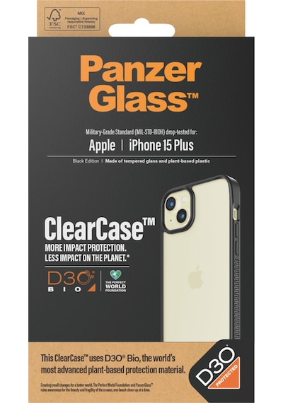 Clearcase Apple Uyumlu iPhone 15 Plus D3o Darbeye Karşı Korumalı Şeffaf Siyah Çerçeveli Telefon Kılıfı Siyah Clearcase Apple Uyumlu iPhone 15 Plus D3o Darbeye Karşı Korumalı Şeffaf Siyah Çerçeveli Telefon Kılıfı Siyah