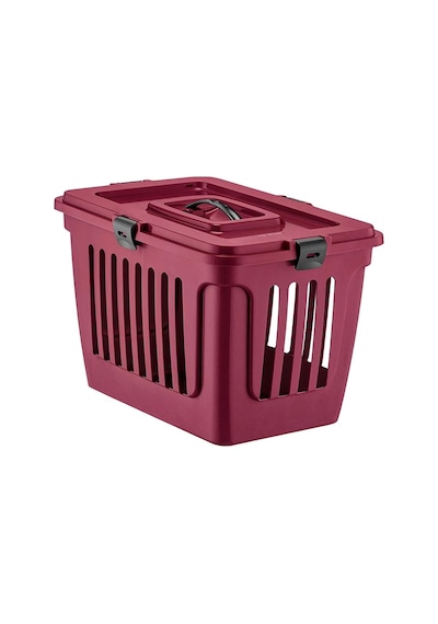 Pribor Kedi Ve Köpek Lüks Taşıma Çantası Üstten Girişli 44 X 29 X 30 Cm Bordo