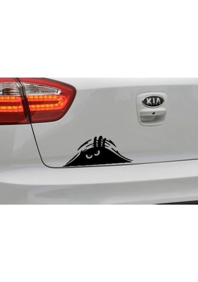 Audi Depo Kapağı Sticker Batman Benzin Dizel