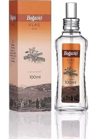 Boğaziçi Klas Kolonya 100 Ml Sprey Cam Şişe