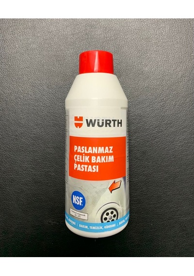 Alfapaslanmaz Würth Paslanmaz Krom Çelik Bakim Pastasi 400 Gr Germ