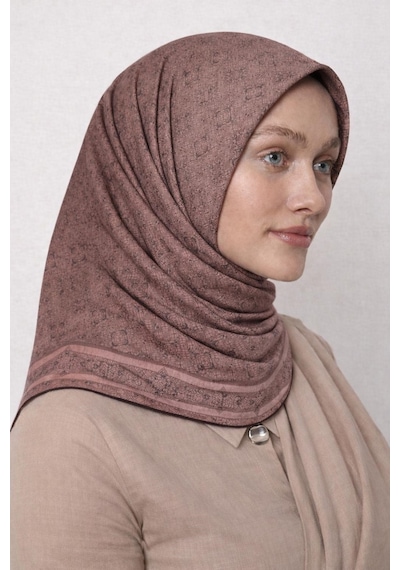 Levidor Lotus Desen Eşarp - 06104 Pudra-13
