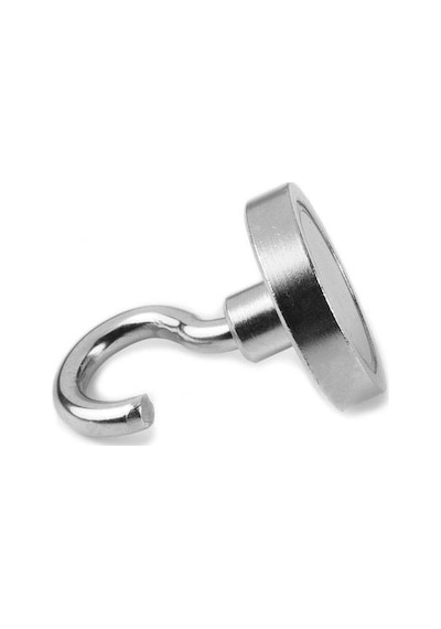 16 MM Pot Mıknatıs - Güçlü Neodyum Askı Kanca Mıknatıs