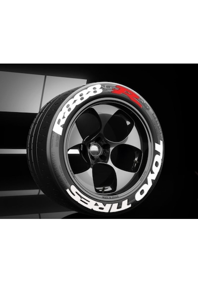Lastik Yazısı Toyo Tıres R888 R 1.Sınıf Kalite Stıker