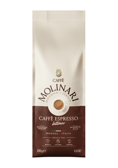 Molinari Espresso Intenso Öğütülmüş Kahve 250 G - 5 Adet Tarı