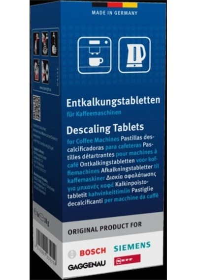 Kahve Makineleri ve Su Isıtıcıları için Kireç Çözücü Tablet