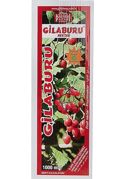 Kayseri Pazarı Gilaburu Nektar 1 L