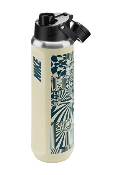 Stainless Steel Recharge Straw Bottle 24 Oz Unisex Krem Antrenman Suluk N.101.3805.237.24 1738846 Bej