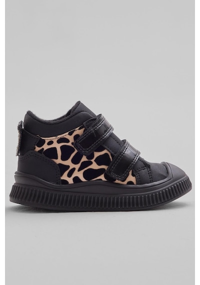 Tonny Black Esnek Termo Taban Çift Cırtlı Şerit Desenli Çocuk Unisex Siyah Leopar Spor Kısa Bot Tbrzn015 Siyah Leopar Tonny Black Esnek Termo Taban Çift Cırtlı Şerit Desenli Çocuk Unisex Siyah Leopar Spor Kısa Bot Tbrzn015 Siyah Leopar