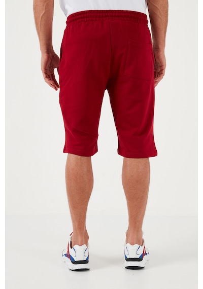 Buratti Belden Bağlamalı Pamuklu Cepli Regular Fit Erkek Short 5908041 Bordo