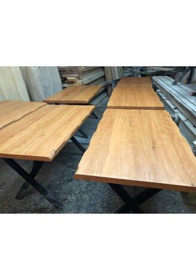 Bintaşmobilya Kayın Rengi Kütük Masa-130X80.Cm