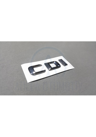 MERCEDES S SERİSİ W222 2013-2019 CDİ BAGAJ YAZISI KROM YENİ TİP