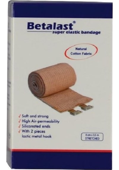 Betasan Betalast Süper Elastik Bandaj 8 CM x 3.5 M