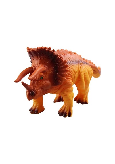 Gerçekçi Triceratops Dinozor Figürü - Eğitici Oyuncak Hayvan Modeli 20 Cm Hayvanlar