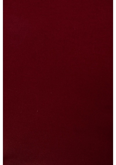 Hiccup Kayık Yaka Uzun Kollu Slim Fit Top Bordo Kırmızı