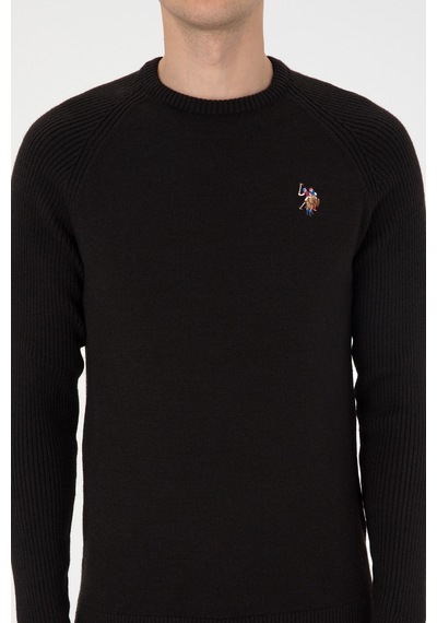U.s. Polo Assn. Erkek Siyah Kazak /triko 50314983-vr046 Siyah