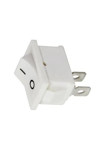 Ayt Powermaster Ic-125b-1 Mini Beyaz Işıksız On Off Aç Kapa Anahtar Düğme Buton