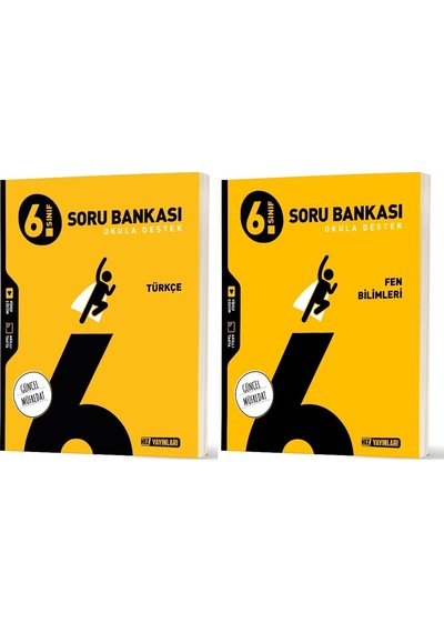 Hız 2026 6. Sınıf Türkçe + Fen Bilimleri Soru Bankasıseti 2 Kitap