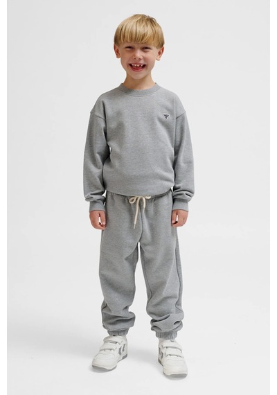 Hummel Pamuklu Loose Fit Logolu Elastik Paça Eşofman Altı Unisex Çocuk Eşofman Altı 232951-2006 Gri Melanj Hummel Pamuklu Loose Fit Logolu Elastik Paça Eşofman Altı Unisex Çocuk Eşofman Altı 232951-2006 Gri Melanj