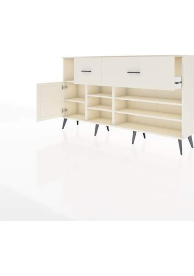 Arges Konsol 6 Raflı 2 Çekmeceli Tek Kapaklı 176x30x99 Aytaşı-aytaşı Aytası - Aytası Arges Konsol 6 Raflı 2 Çekmeceli Tek Kapaklı 176x30x99 Aytaşı-aytaşı Aytası - Aytası