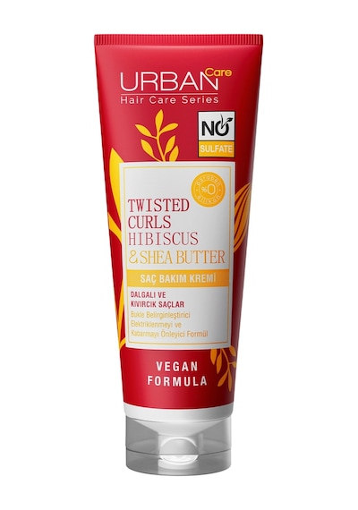 Urban Care Hibiscus & Shea Butter Kıvırcık Ve Dalgalı Saçlara Özel Saç Kremi Sülfatsız 250 ML