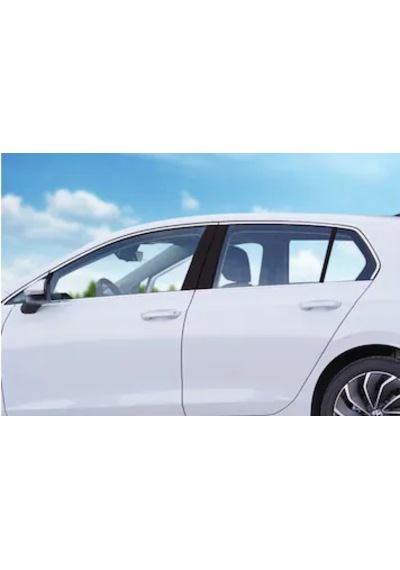 Volkswagen Golf Uyumlu 8 Cam Çerçevesi -2019 Paslanmaz Çelik Parça