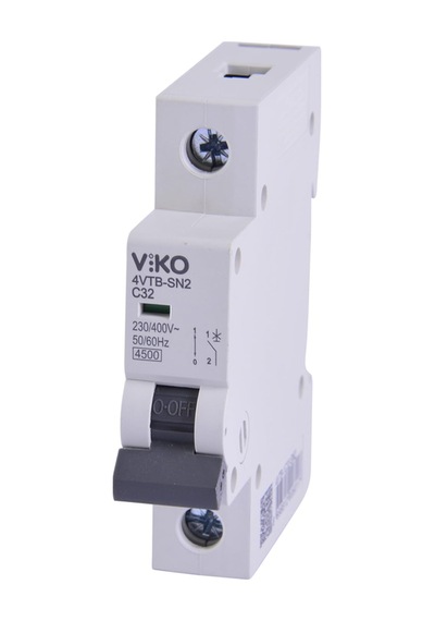 Viko 4vtb-1c32 Otomatik Sigorta 4,5ka C Tipi 1 Kutup 32a 10