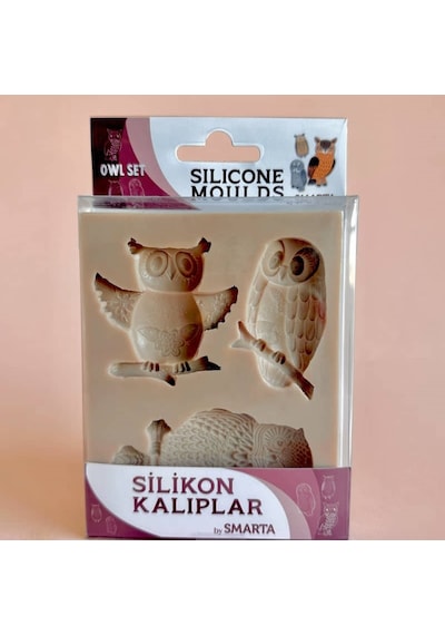 Smarta Silikon Kalıp Baykuş Sk1013025