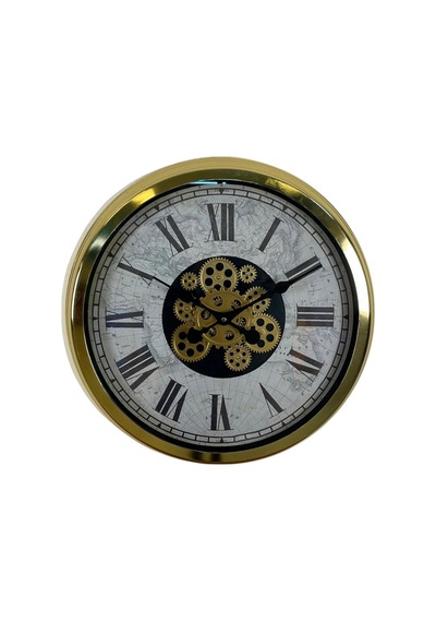 Gold Atlas Royale 60 Cm Çarklı Duvar Saati Standart