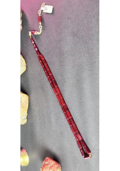 Sıkma Çubuk Kehribar Kehribarkolik Gümüş Püsküllü 5,5 11mm. 11gr. + 1gr. Gümüş