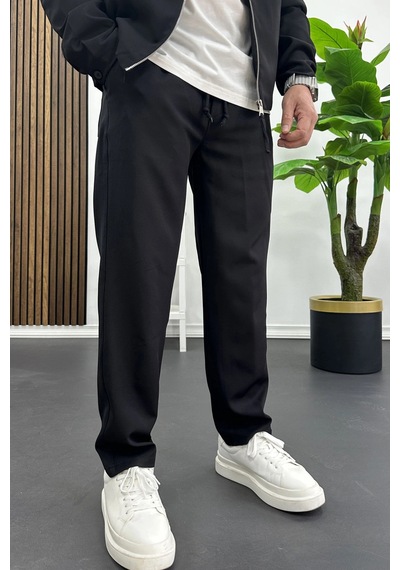 Edwox Erkek Düz Jogger Pantolon Siyah Edw451 Siyah Edwox Erkek Düz Jogger Pantolon Siyah Edw451 Siyah