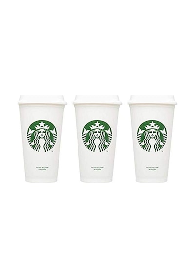 Starbucks Yeniden Kullanılabilir Seyahat Kupası 473ml Beyaz