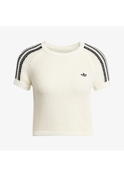 Adidas Crochet Tee Kadın Beyaz T-shirt Ke0200 2800324