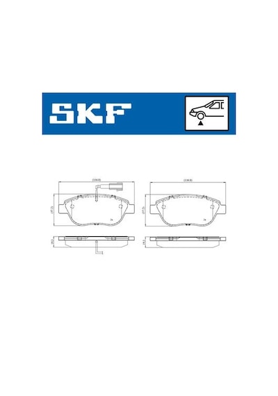 Skf Ön Fren Balatası Opel Combo D 12 Punto Evo 1.3-1.4-1.6d Mtj 09 500-500c 1.3dmj 10 Vkbp 80766 E 95518218 77365468 71770012 77366530 Skf Ön Fren Balatası Opel Combo D 12 Punto Evo 1.3-1.4-1.6d Mtj 09 500-500c 1.3dmj 10 Vkbp 80766 E 95518218 77365468 71770012 77366530