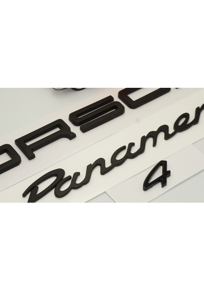 Porsche Panamera 4 Bagaj 3M 3D Abs Yazı Logo Amblem Seti (549214608)