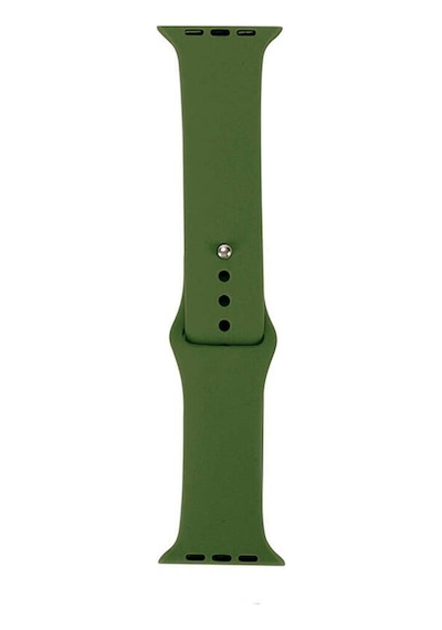 Apple Uyumlu Watch 40mm Band Serisi Klasik Kordon Silikon Strap Kayış-army Green