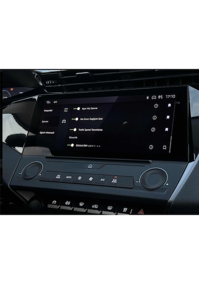 Peugeot 308 Puretech 2024 Navigasyon Ve Multimedya Uyumlu Nano Ekran Koruyucu
