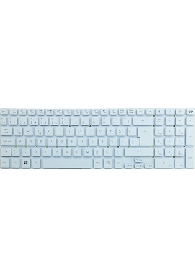 Packard Bell P5WS0, P7YS0, MS2397 Klavye (Beyaz)