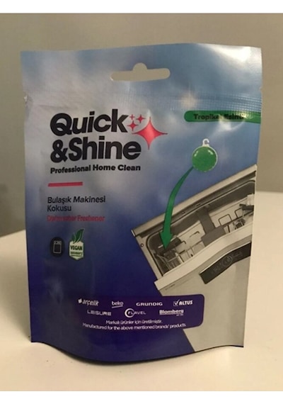 Quick& Shine Kazan Temizleme Tozu Bulaşık Makinesi Kokusu