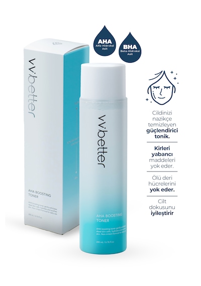 Vvbetter AHA Boosting Aydınlatıcı Gözenek Sıkılaştırıcı Onarıcı Tonik Kore 200 ML