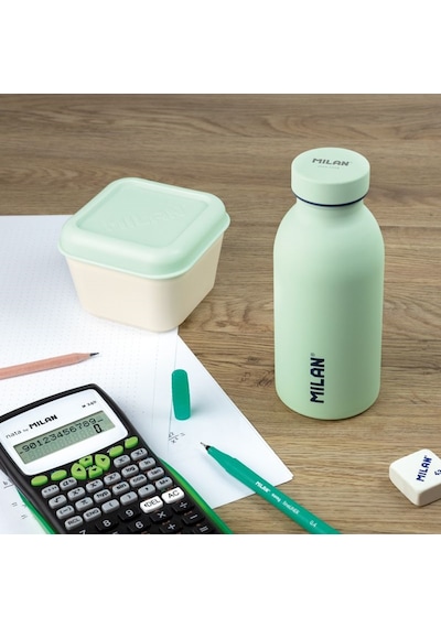 Mılan 643012Gr 1918 Yeşil Paslanmaz Izotermal Matara 354Ml