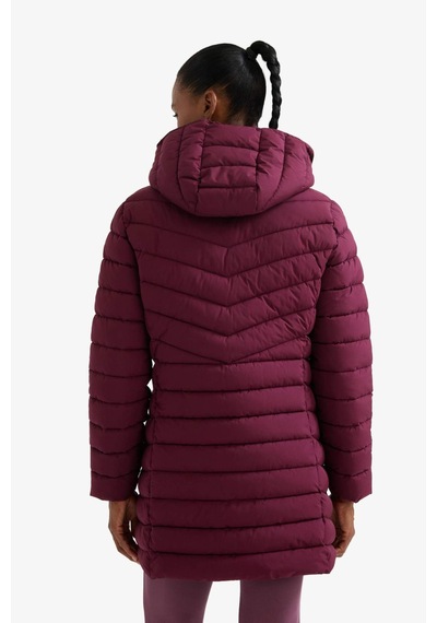 Defacto Defactofit Su İtici Regular Fit Kapüşonlu Şişme Parka Mont C6035ax25wnbr232 Bordo-br232
