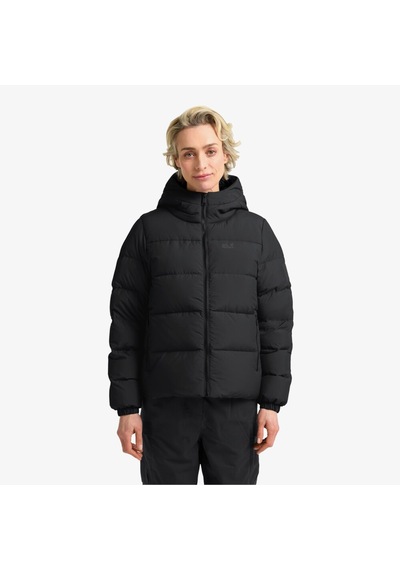 Jack Wolfskin Frozen Palace Kadın Siyah Ceket A65097 Çok Renkli