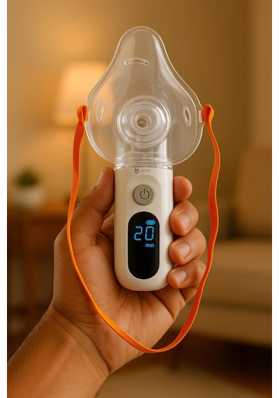 Uker Sessiz Şarjlı Dijital Mesh Nebulizer