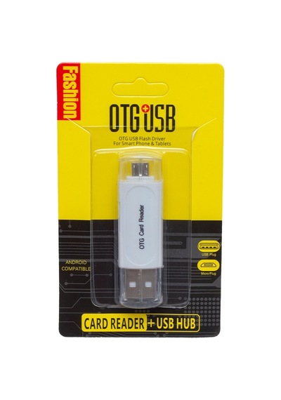 Powermaster Usb To Mıcro Usb + Kart Okuyucu Otg Çevirici