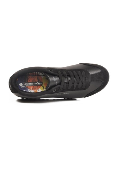 Peru Memory Foam Siyah-siyah Unisex Spor Ayakkabı Cheta Siyah