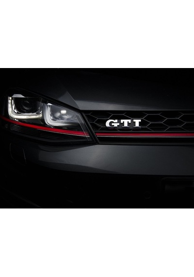Vw Golf 7 Gti Ön Panjur Izgara Kırmızı Şeritli 2012+