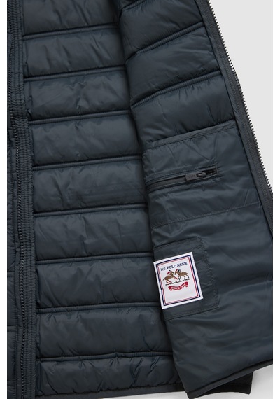 U.S. Polo Assn. Erkek Gri Yelek 50328196-vr076 Sıs