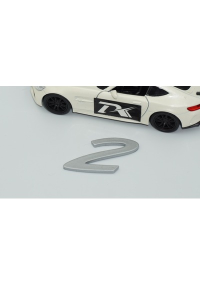 Dk Tuning Porsche 2 Rakamı 911 Gt2 Rs Bagaj Gri Yazı Logo Arma